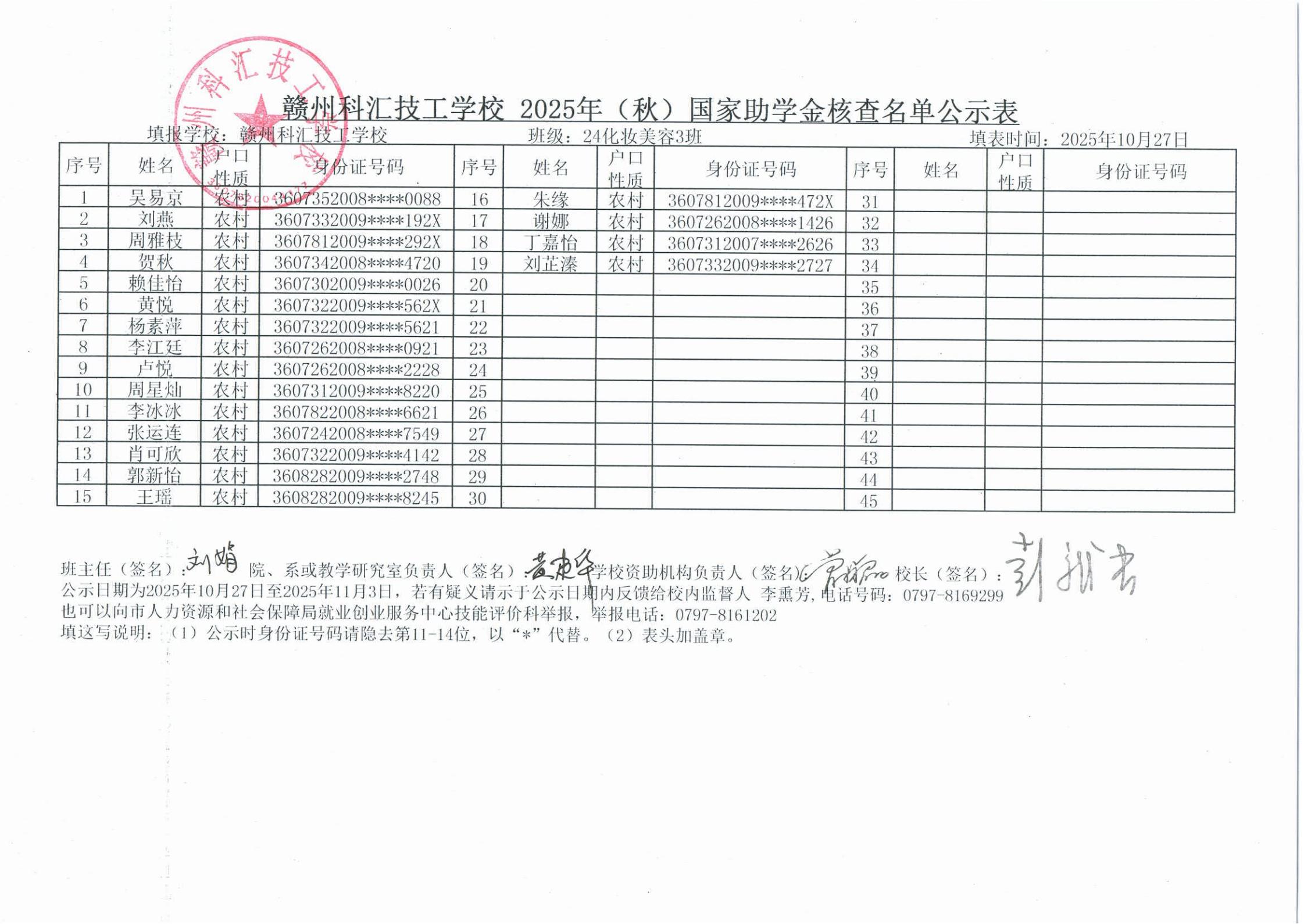 贛州科匯技工學(xué)校2025年（秋）國家助學(xué)金核查名單公示表_69.jpg
