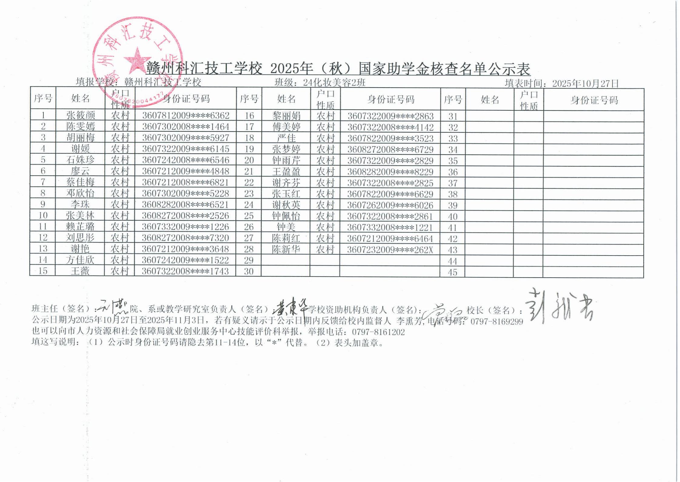 贛州科匯技工學(xué)校2025年（秋）國家助學(xué)金核查名單公示表_68.jpg